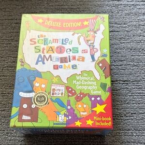Scrambled States of America Game - Multicolor- Unopened